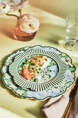 Lyla Floral Dessert Plates, Set of 4