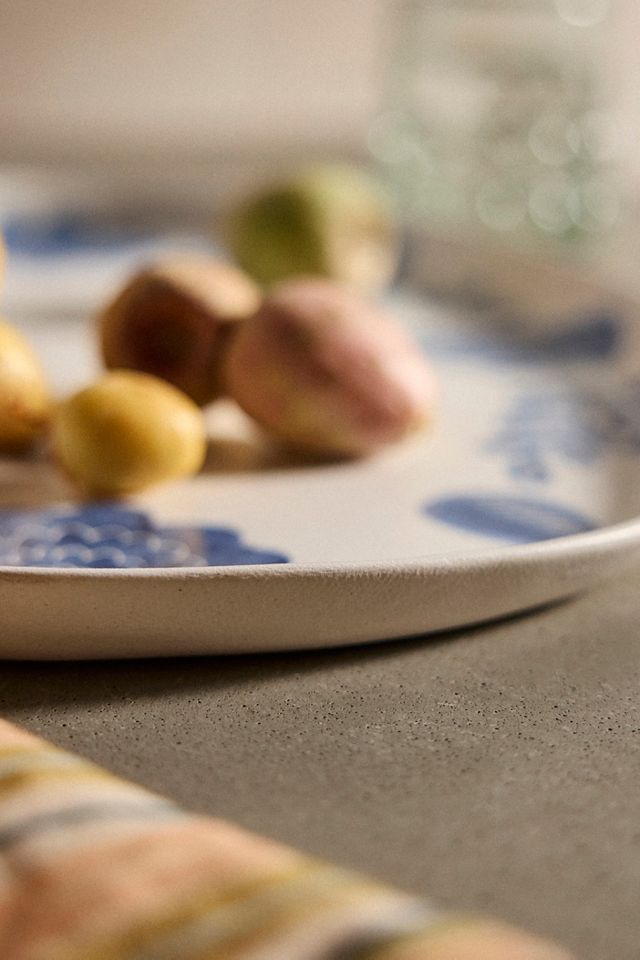 Botanicus Stoneware Serving Platter #1