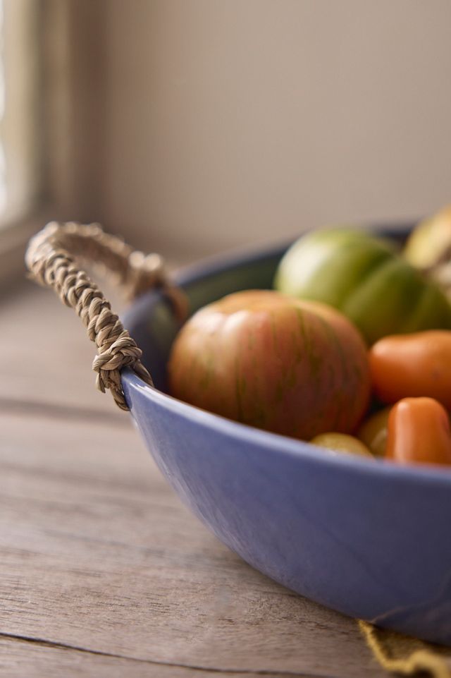Indigo Stoneware Serving Platter #3