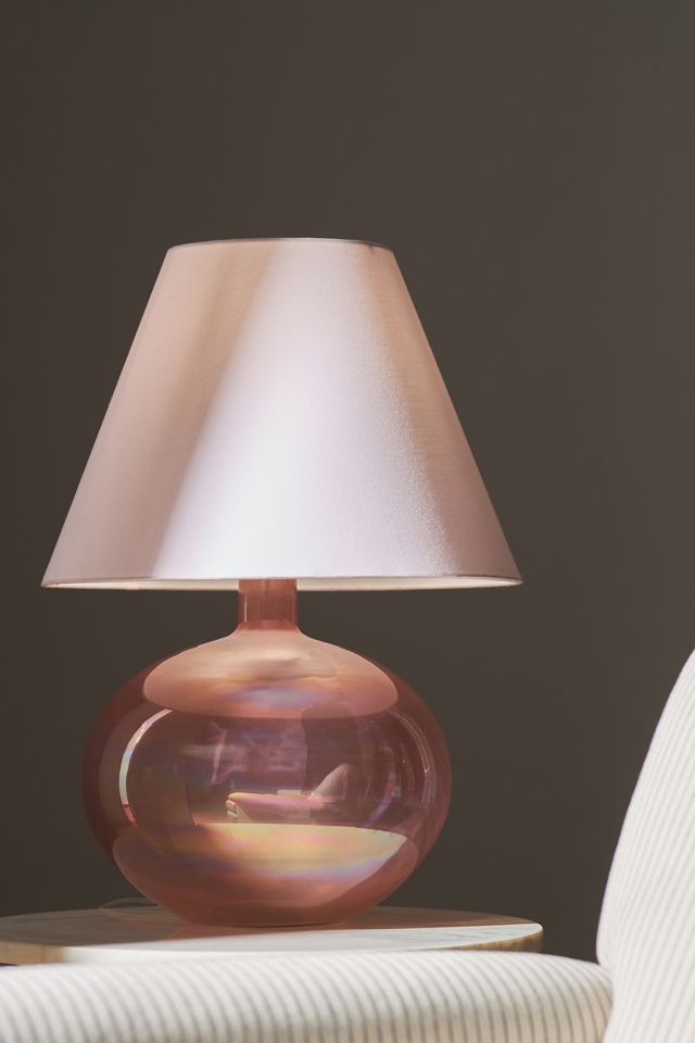 Flourish Iridescent Glass Table Lamp #1