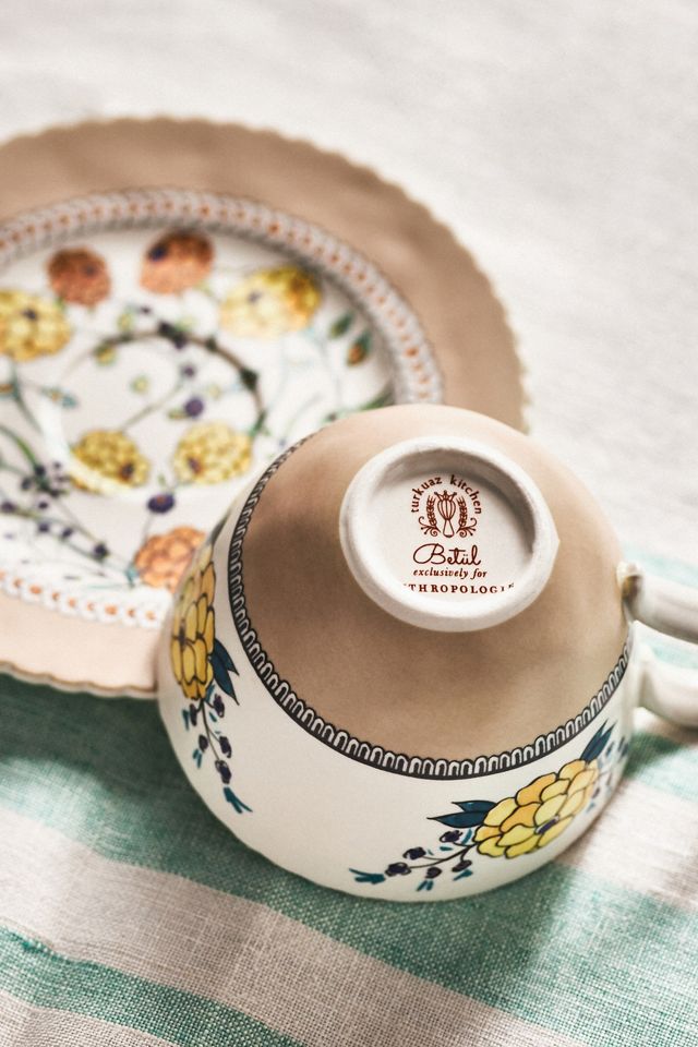 Turkuaz Kitchen Posy Teacup and Saucer Set #2
