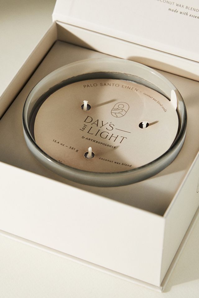 Coffret bougie boisée Palo Santo Linen Days Last Light #2