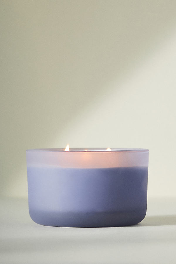 Days Last Light Floral Lavender Cashmere Boxed Candle In Purple