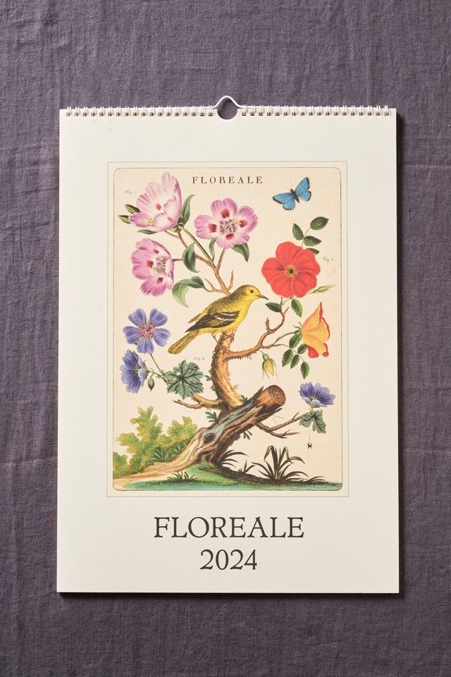 Floreale 2024 Wall Calendar Anthropologie