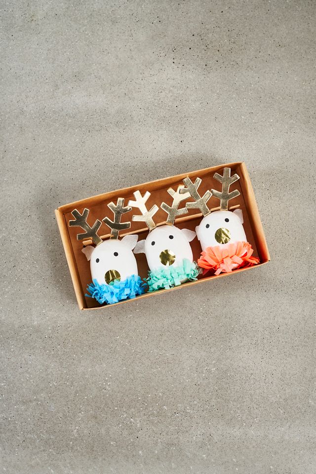 Reindeer Surprise Balls, Set of 3 #1