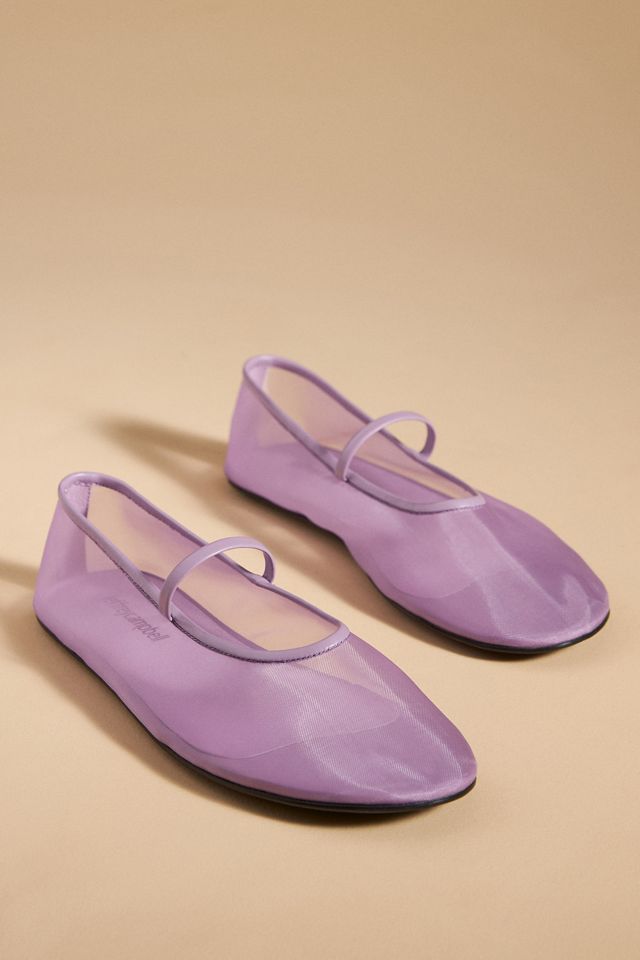 Jeffrey Campbell Swan-Lake Mesh Flats #2