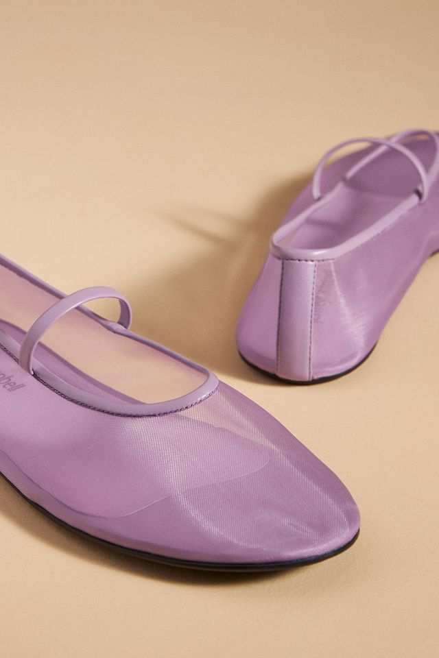 Jeffrey Campbell Swan-Lake Mesh Flats #3
