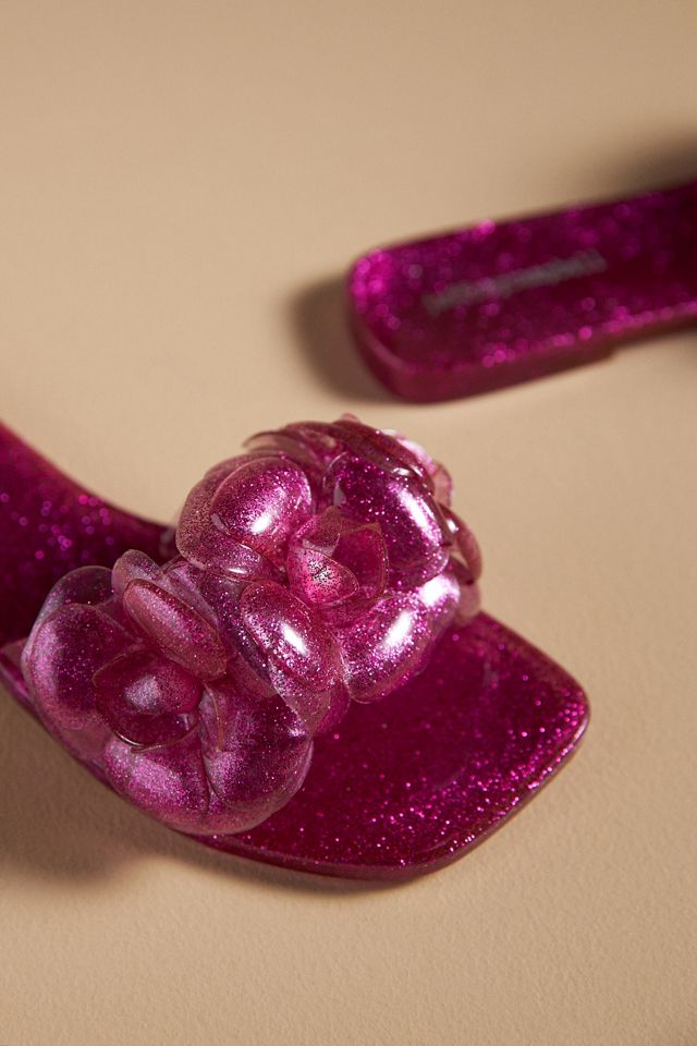 Jeffrey Campbell Jelly Flower Slide Sandals #2