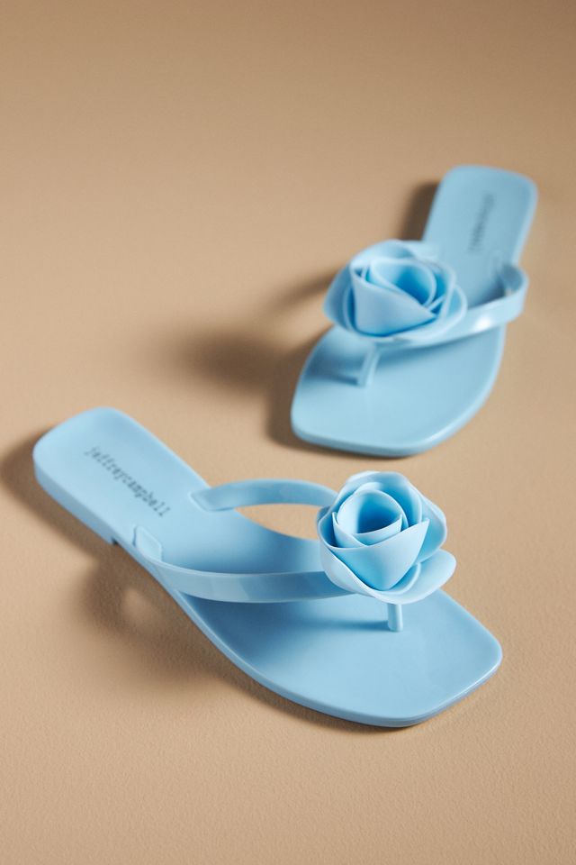 Jeffrey Campbell 3D Flower Thong Sandals #1