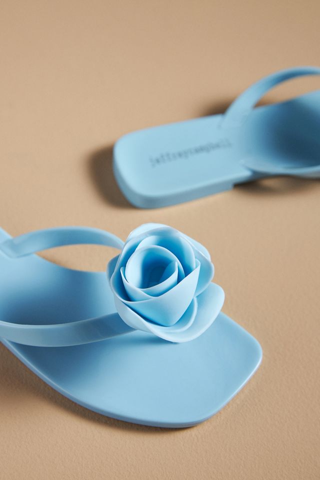 Jeffrey Campbell 3D Flower Thong Sandals #2