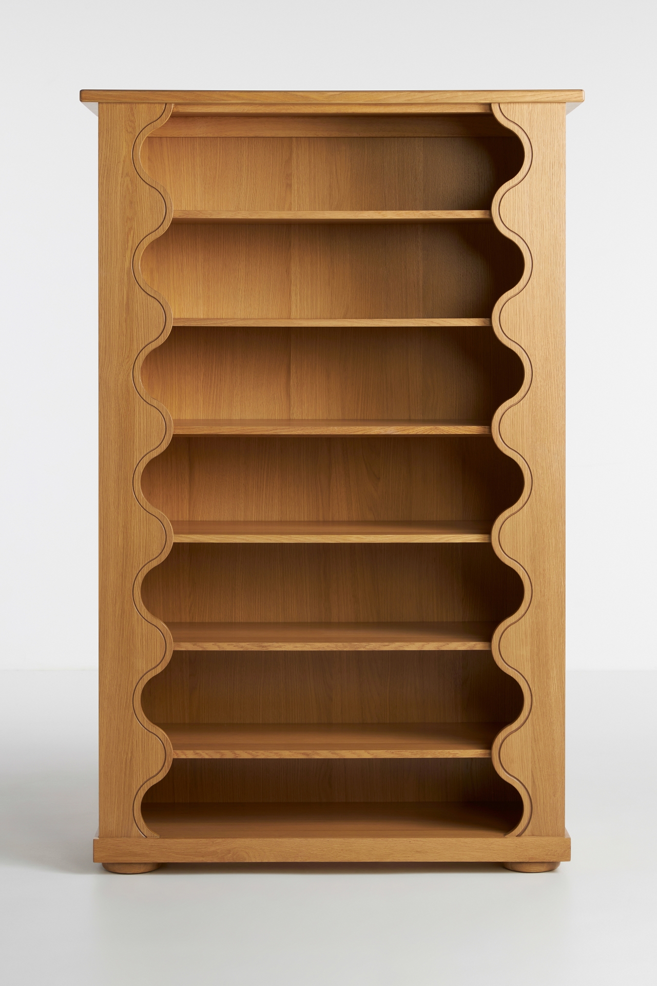 Katie Hodges Scalloped Bookcase