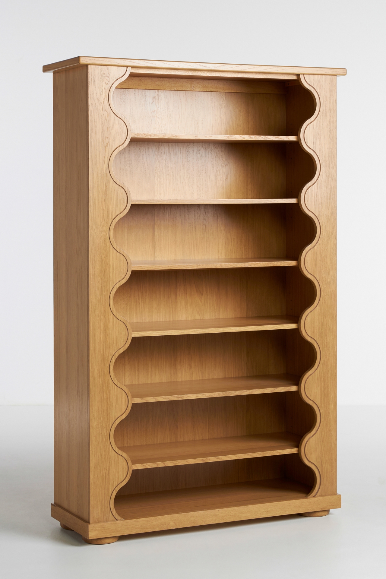 Katie Hodges Scalloped Bookcase