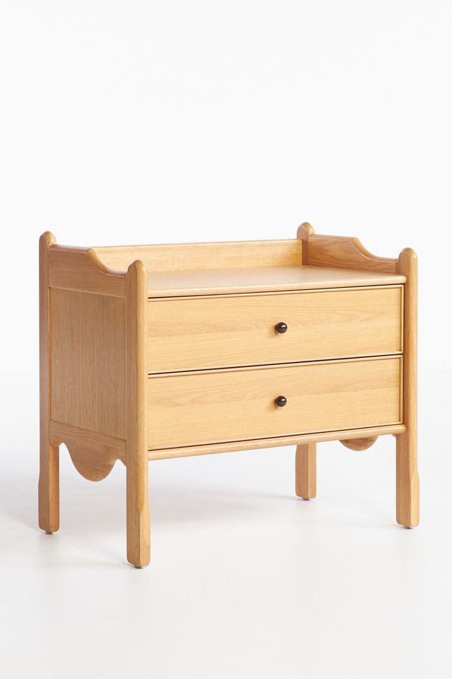 Katie Hodges Oak Nightstand #3