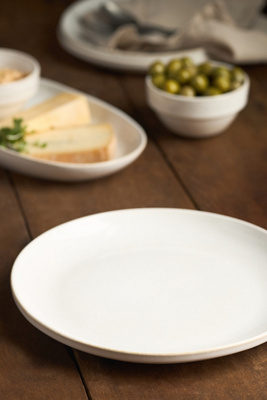 Anthropologie Ginny Dinner Plates, Set Of 4