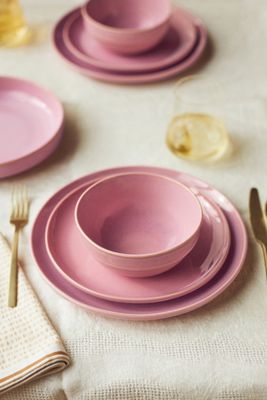 The Rowen Portuguese Stoneware Dinner Plates, Set of 4