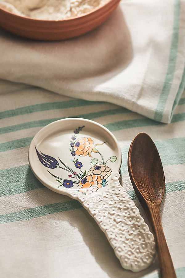 Turkuaz Kitchen Ceramic Spoon Rest