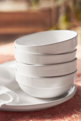 The Rowen Portuguese Stoneware Cereal Bowls, Set of 4