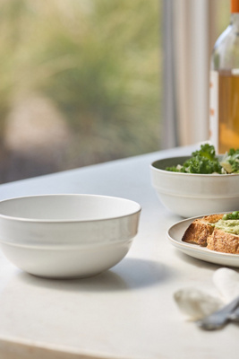 Anthropologie The Rowen Portuguese Stoneware Cereal Bowls, Set Of 4