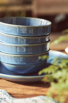 Rowen Portuguese Stoneware Cereal Bowls, Set of 4