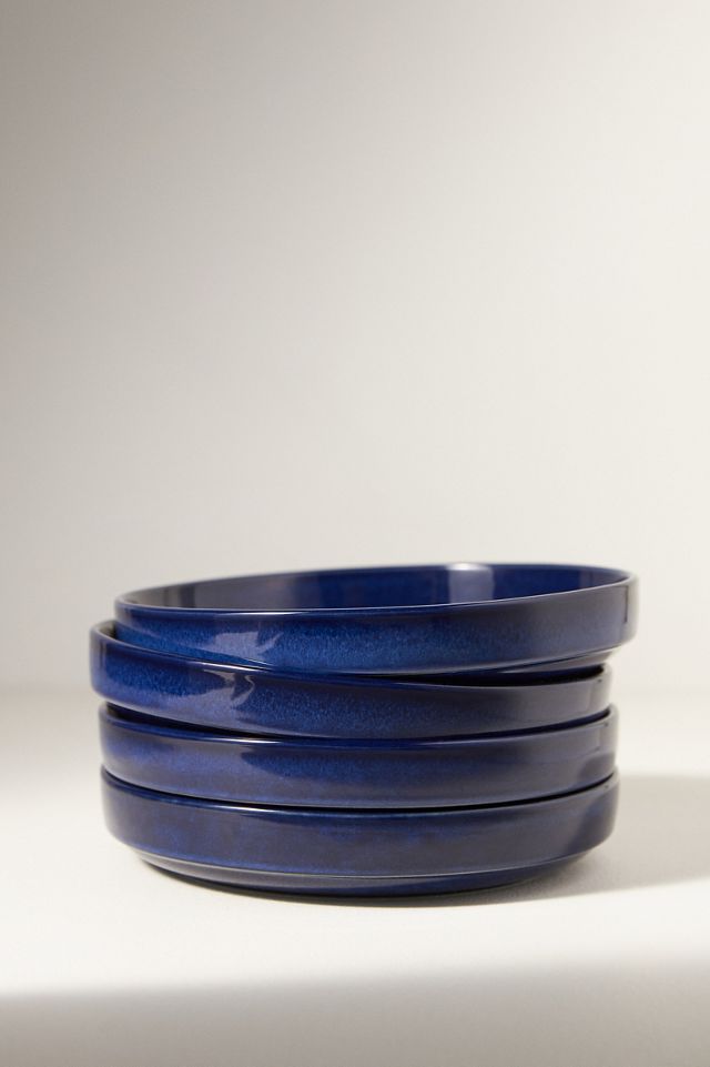 Rowen Portuguese Stoneware Low Bowls, Set of 4 #2