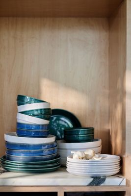 The Rowen Portuguese Stoneware Low Bowls, Set of 4