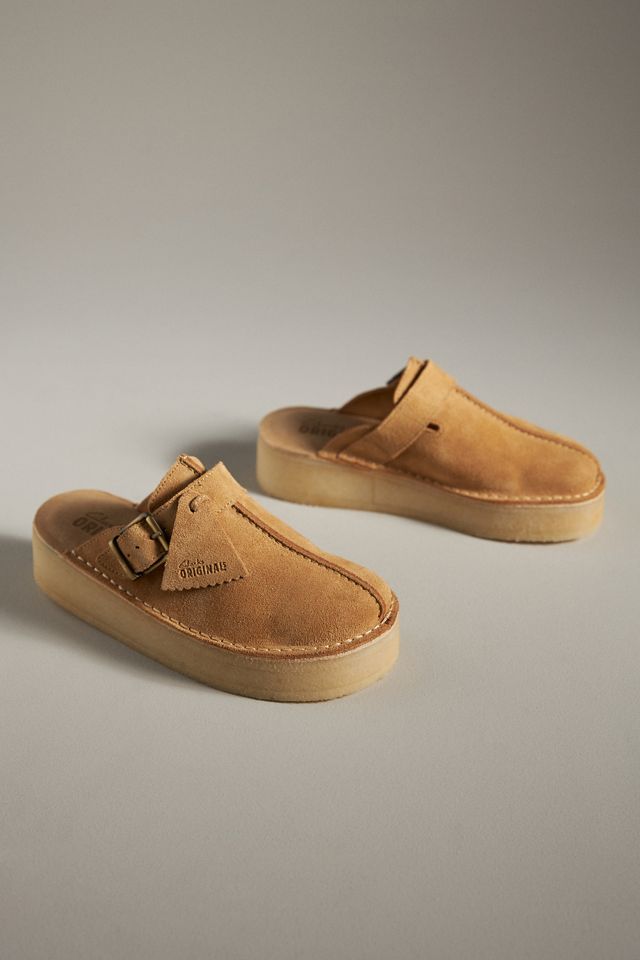 Clarks Trek Wedge Mules #1