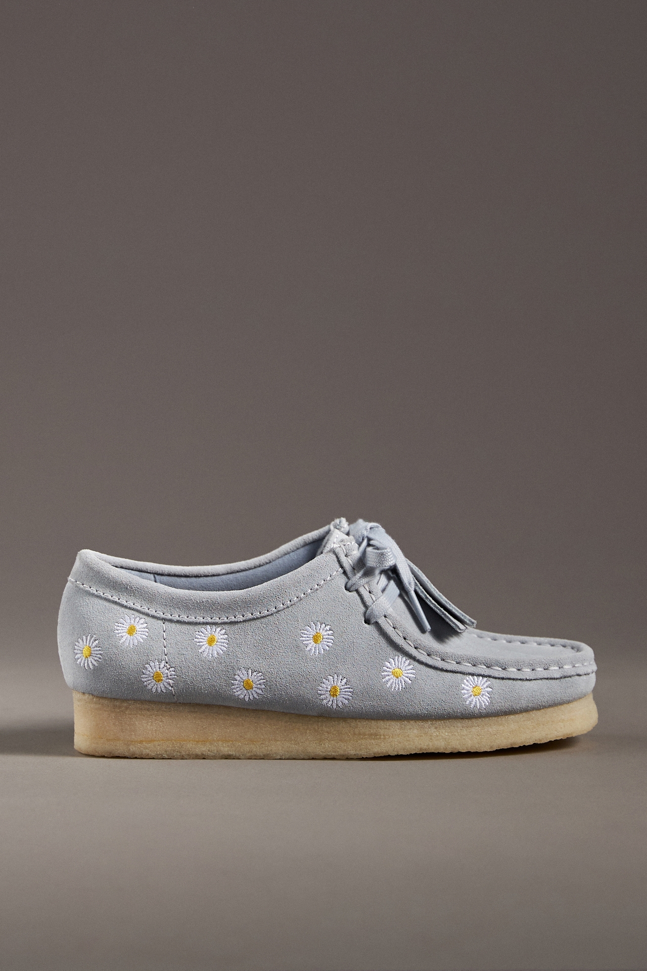 Clarks Wallabee Embroidered Slip-On Shoes