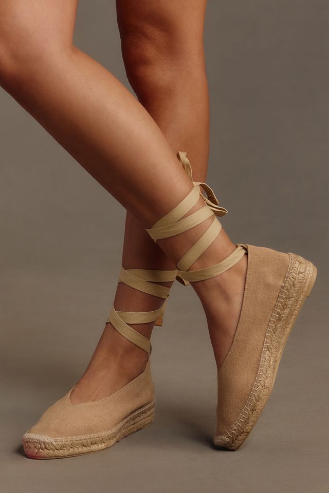 Castaner Gea Espadrille Wrap-Up Sandals | Anthropologie