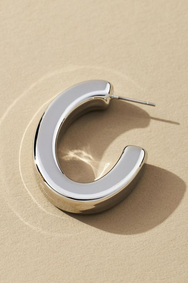 Sleek Hoop Earrings #1