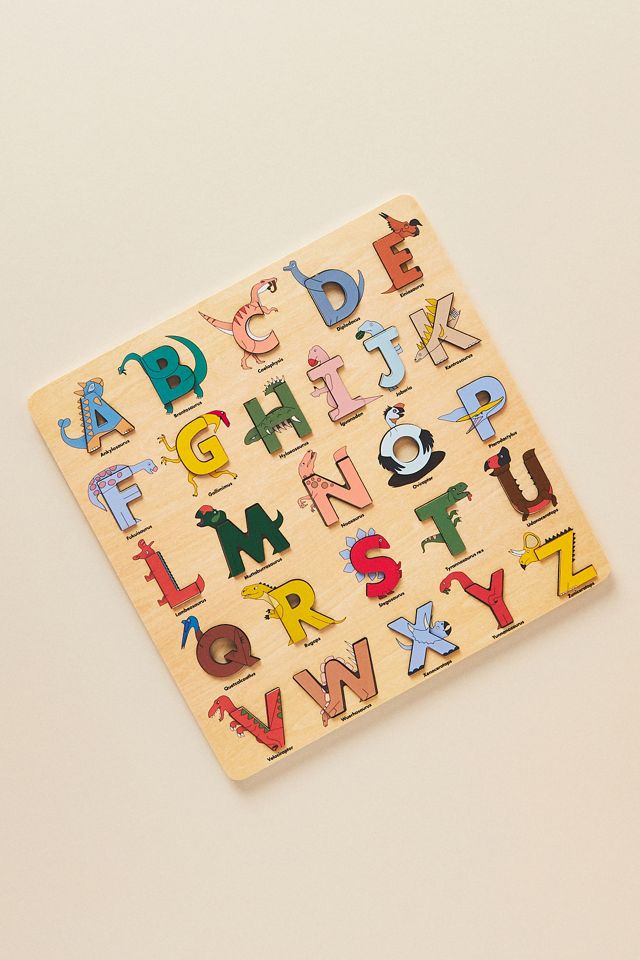 Wooden Alphabet Puzzle #1