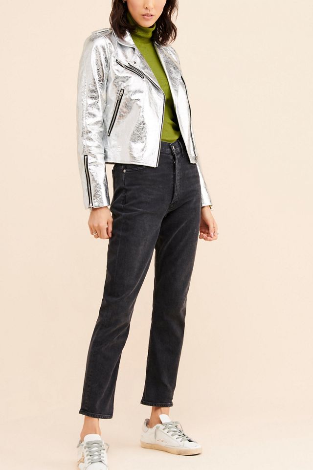 sen Metallic Moto Jacket #1