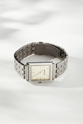 Breda Virgil Metal Watch In Silver