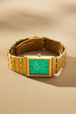 Breda Virgil Metal Watch In Green