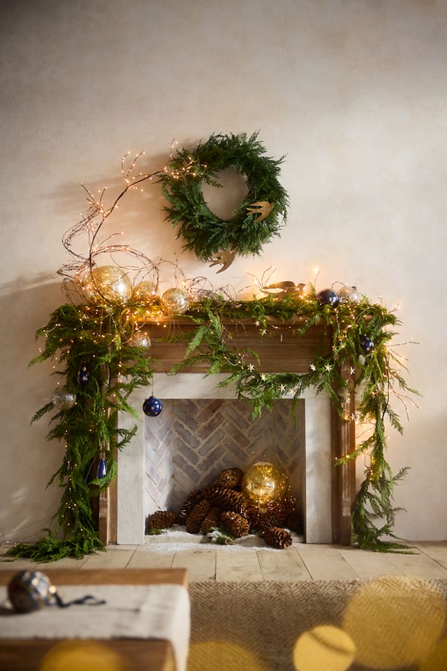 Golden Bird Ornaments, Set of 2 #4