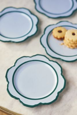 Lyla Stoneware Side Plates, Set of 4
