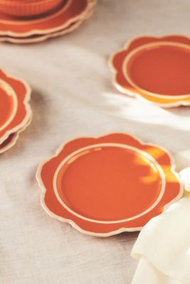 Lyla Stoneware Side Plates, Set of 4