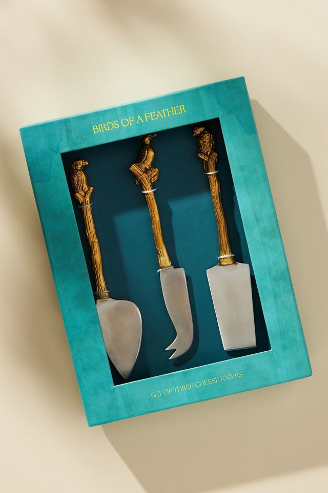 Loro Bird Cheese Knives, Set of 3 #1