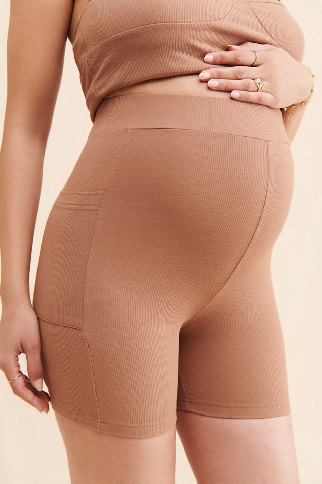 Emilia George Maternity Serena Biker Shorts #2