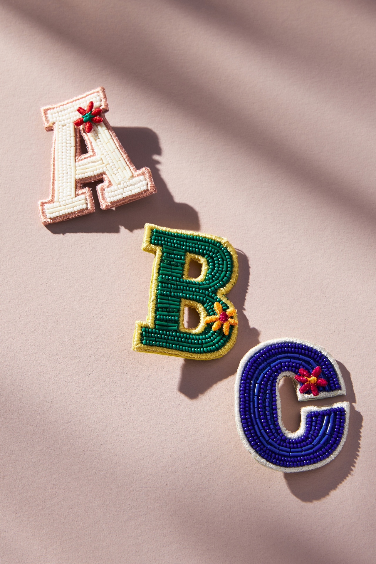 Mignonne Gavigan x Anthropologie Letterman Monogram Brooch