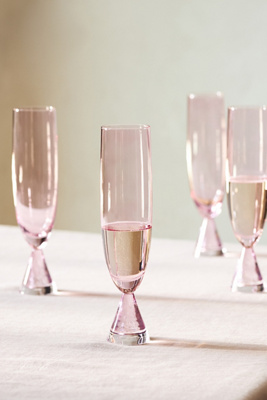 Anthropologie Ramona Flutes, Set Of 4