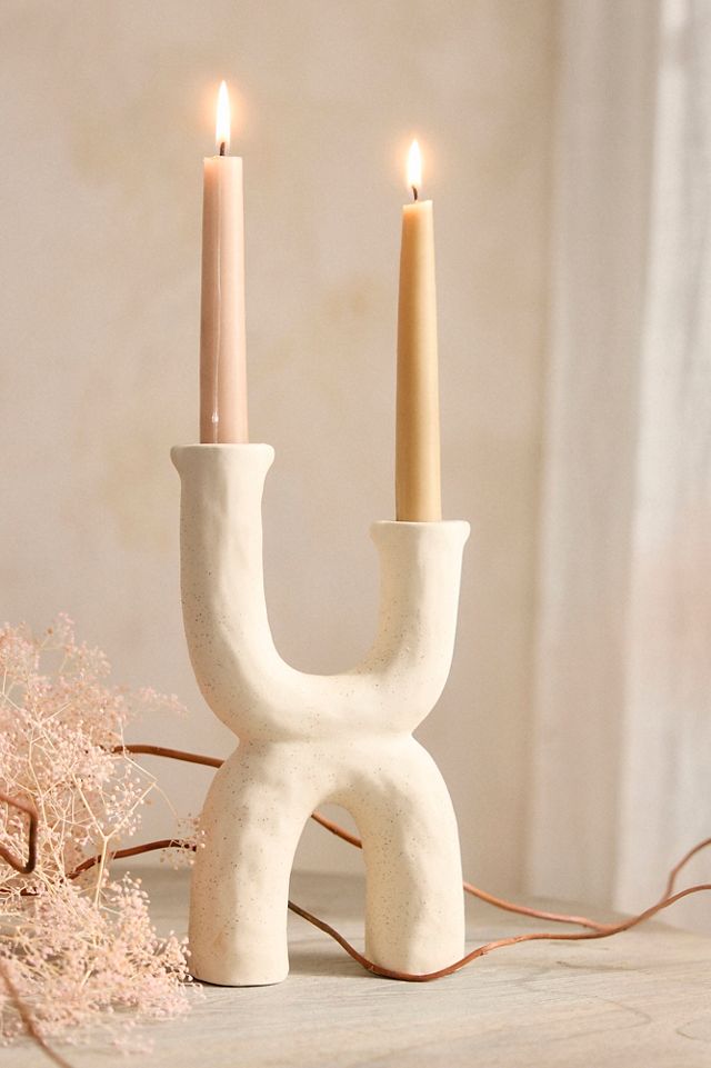 Porcelain Arc Candelabra