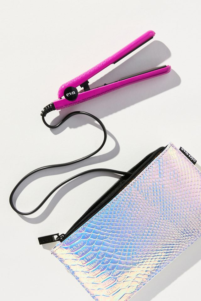 Eva Nyc Mini Healthy Heat Ceramic Styling Iron + Bag