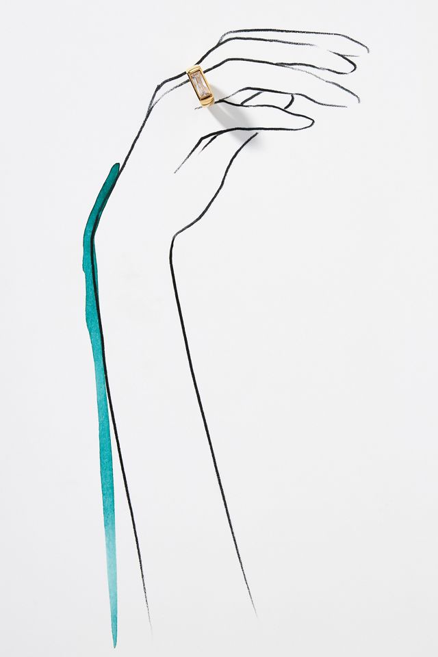 Cendré Madame Crystal Ring #2