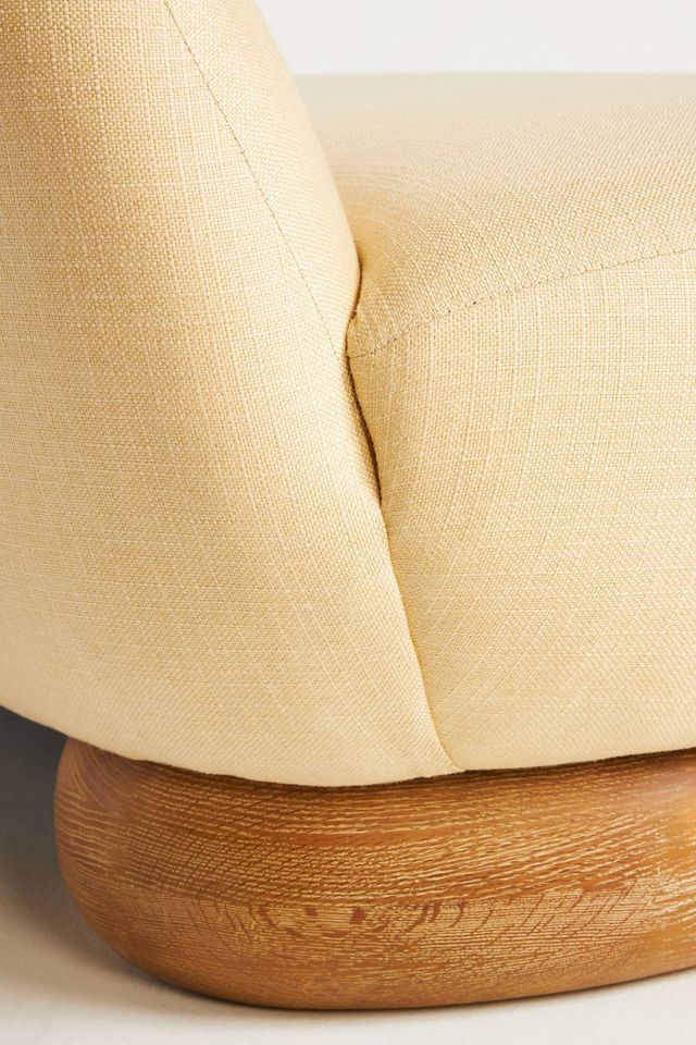 Remy Sculptural Armless Sofa #4