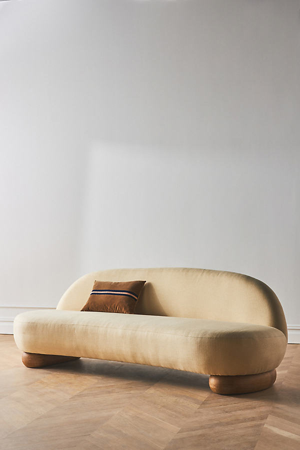 Remy Sculptural Armless Sofa