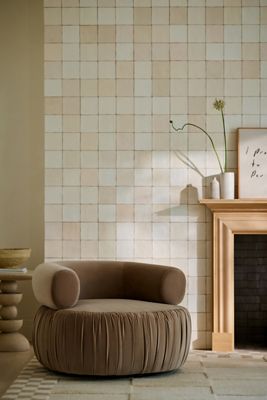 【美品】Anthropologie 豹柄アクセントチェア 美品】Anthropologie 豹柄アクセントチェア