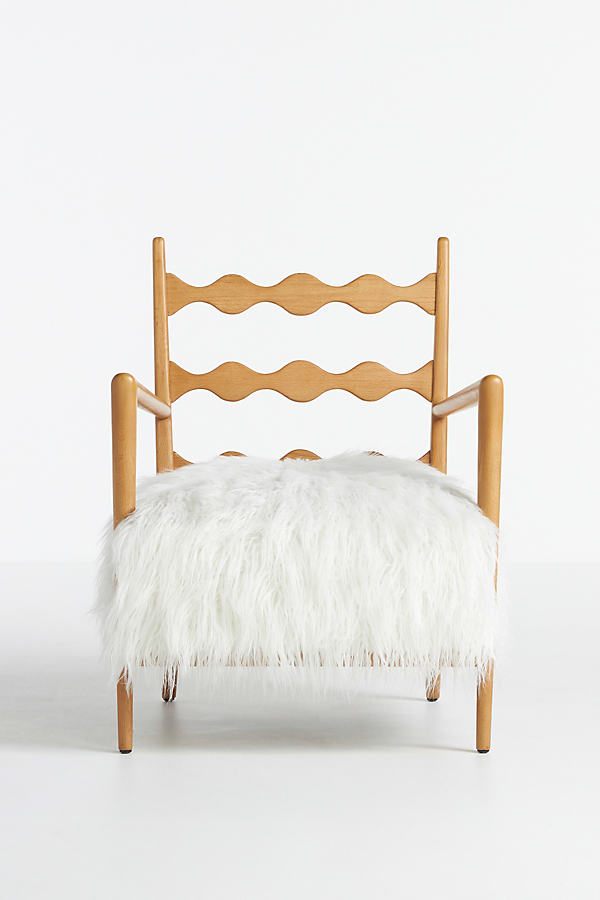 Shop Katie Hodges Faux Fur Accent Chair