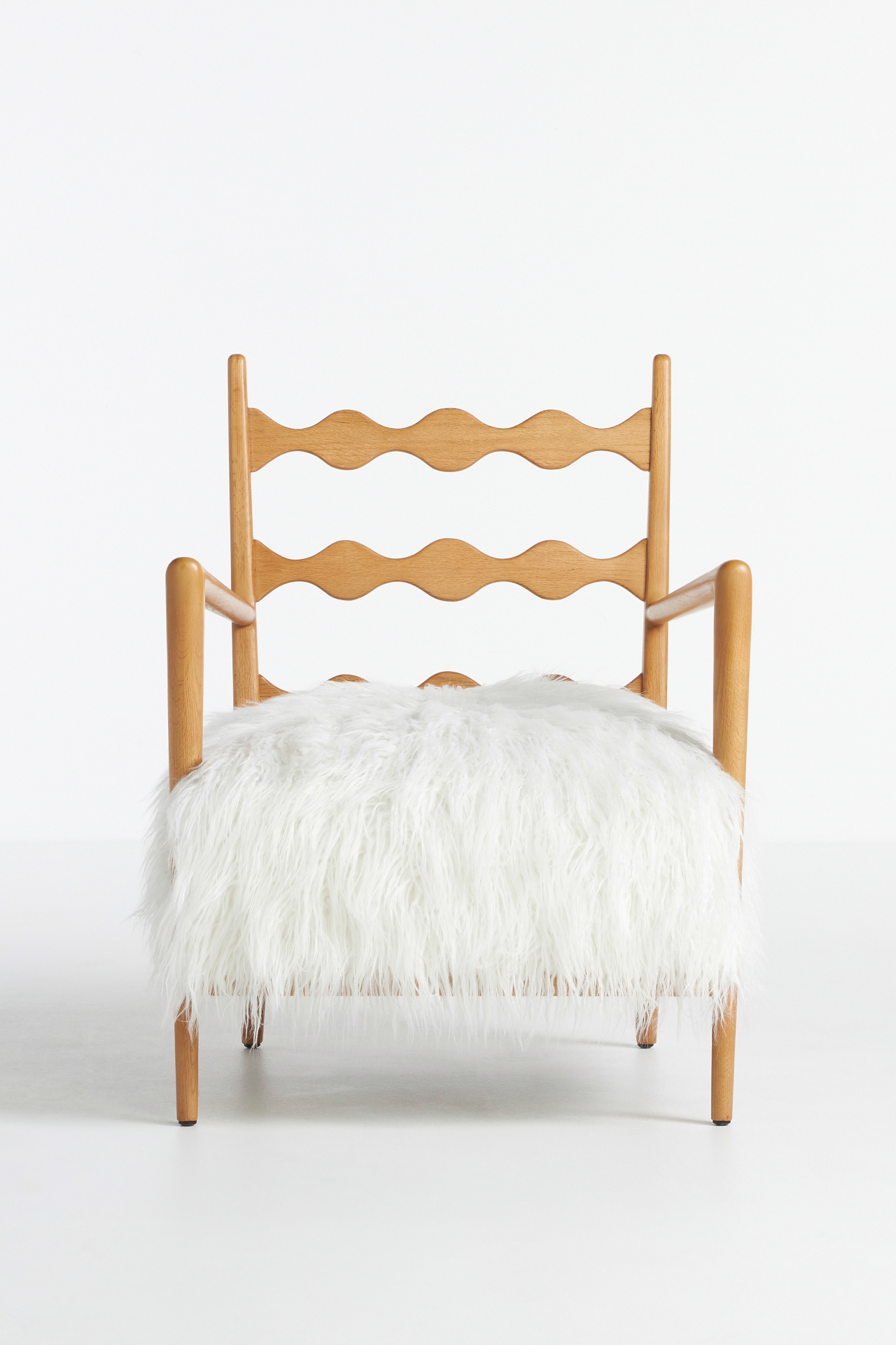 Katie Hodges Faux Fur Accent Chair