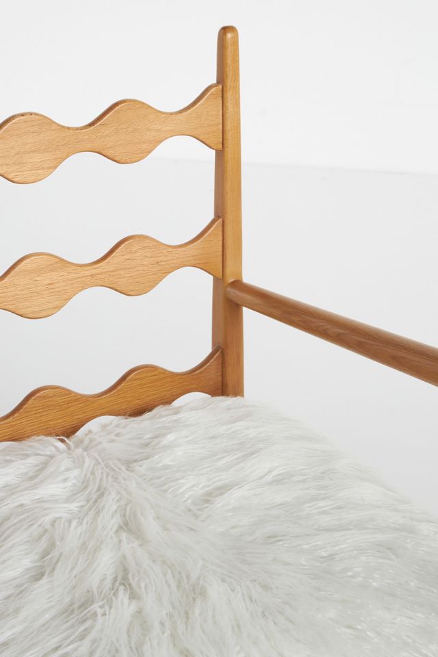 Katie Hodges Faux Fur Accent Chair #7