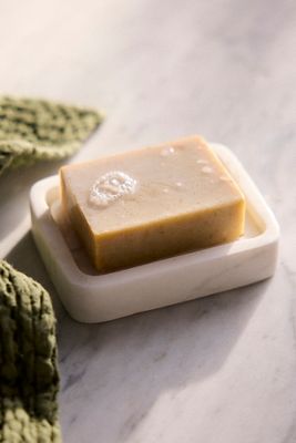 Marble Rectangle Soap Dish
